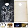 CornholeGamesUSA Handmade Premium Wooden Cornhole Board Set - Skull Series - Handmade in USA, Regulation Size 2'x4', Made of Baltic Birch | Includes 8 Cornhole Bags view 3