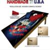 CornholeGamesUSA Handmade Premium Wooden Cornhole Board Set - Skull Series - Handmade in USA, Regulation Size 2'x4', Made of Baltic Birch | Includes 8 Cornhole Bags view 2