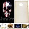 CornholeGamesUSA Handmade Premium Wooden Cornhole Board Set - Skull Series - Handmade in USA, Regulation Size 2'x4', Made of Baltic Birch | Includes 8 Cornhole Bags view 3