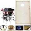 CornholeGamesUSA Handmade Premium Wooden Cornhole Board Set - Skull Series - Handmade in USA, Regulation Size 2'x4', Made of Baltic Birch | Includes 8 Cornhole Bags view 3
