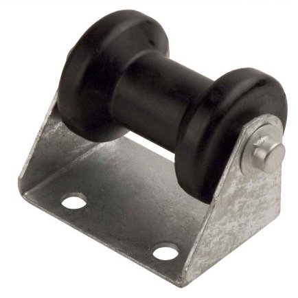SuperJock Stationary Keel Roller Bracket Assembly for 2 in Tongue