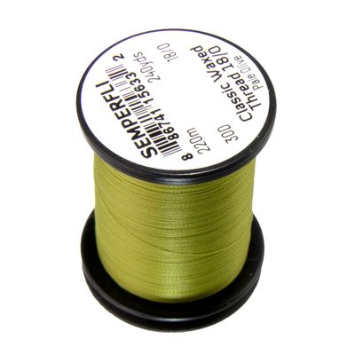 Semperfli Classic Waxed Thread 18/0 Pale Olive