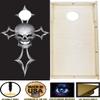 CornholeGamesUSA Handmade Premium Wooden Cornhole Board Set - Skull Series - Handmade in USA, Regulation Size 2'x4', Made of Baltic Birch | Includes 8 Cornhole Bags view 3
