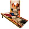 CornholeGamesUSA Handmade Premium Wooden Cornhole Board Set - Skull Series - Handmade in USA, Regulation Size 2'x4', Made of Baltic Birch | Includes 8 Cornhole Bags view 1