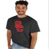 Blue 84 Men's USC Trojans T Shirt Dark Heather Icon, Dark Heather, XX-Large view 1