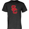 Blue 84 Men's USC Trojans T Shirt Dark Heather Icon, Dark Heather, XX-Large view 2