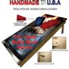 CornholeGamesUSA Handmade Premium Wooden Cornhole Board Set - Skull Series - Handmade in USA, Regulation Size 2'x4', Made of Baltic Birch | Includes 8 Cornhole Bags view 2