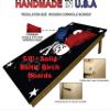 CornholeGamesUSA Handmade Premium Wooden Cornhole Board Set - Skull Series - Handmade in USA, Regulation Size 2'x4', Made of Baltic Birch | Includes 8 Cornhole Bags view 2