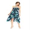Matchable Couple Hawaiian Luau Butterfly Dress in Orchid Breeze, Women 2XL view 2