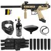 Maddog Tippmann Cronus Basic Paintball Gun Marker and Accessory Starter Package [HPA] |Titanium Kit - Marker, 48ci/3000psi Compressed Air Tank, Mask, Hopper, 6+1 Harness, & (6) Pods view 1