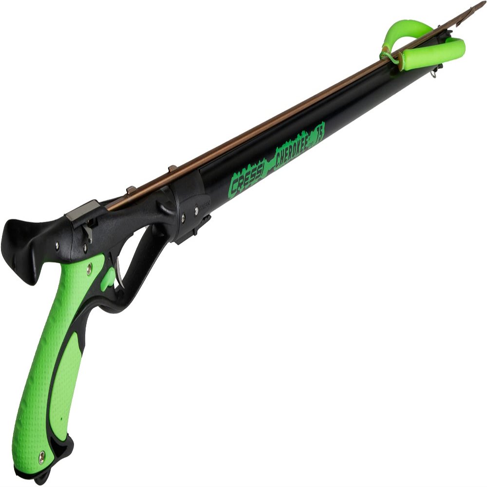 Cressi Cherokee Exo Sling Spearguns, Lime, 90 cm
