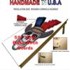 CornholeGamesUSA Handmade Premium Wooden Cornhole Board Set - Skull Series - Handmade in USA, Regulation Size 2'x4', Made of Baltic Birch | Includes 8 Cornhole Bags view 2