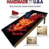 CornholeGamesUSA Handmade Premium Wooden Cornhole Board Set - Skull Series - Handmade in USA, Regulation Size 2'x4', Made of Baltic Birch | Includes 8 Cornhole Bags view 2