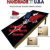 CornholeGamesUSA Handmade Premium Wooden Cornhole Board Set - Skull Series - Handmade in USA, Regulation Size 2'x4', Made of Baltic Birch | Includes 8 Cornhole Bags view 2