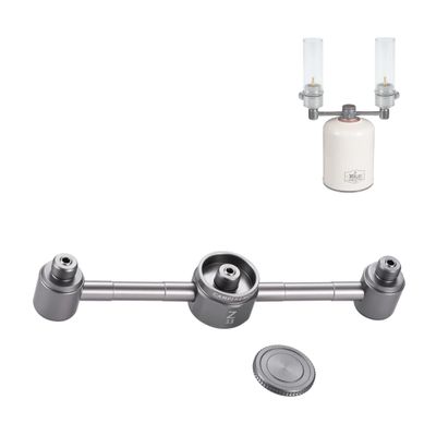CAMPINGMOON 3 Outlet EN417 Lindal Valve Gas Splitter Adapter Z33