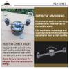 CAMPINGMOON 3 Outlet EN417 Lindal Valve Gas Splitter Adapter Z33 view 4