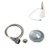camping moon 2 Outlet Adapter for EN417 Lindal Valve Canister and Device with 23.6-inch Hose Z28-60 view 1