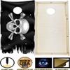 CornholeGamesUSA Handmade Premium Wooden Cornhole Board Set - Skull Series - Handmade in USA, Regulation Size 2'x4', Made of Baltic Birch | Includes 8 Cornhole Bags view 3