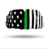 Impact Custom Professional MMA/Boxing/Muay Thai Mouthguard (Thin Green Line Flag) view 1