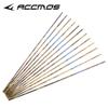 ACCMOS 350 Spine Arrow Shaft 25 Inch Arrow Shafts DIY Target Practice Arrow Shafts Hunting Arrow Shaft Carbon Arrow Tube Compound Bow Recurve Bow Adult Youth Archery Indoor Outdoor Shooting 12pc Camo view 3