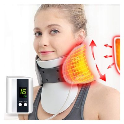 SADDPA DSMYYXGS Neck Traction Automatic Inflatable Neck Device Adjustable Cervical Spine Massager Household Neck Correction Traction (Color : A)