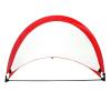 Soccer Goals Hua Outdoor Garden Children's Football Goal, Folding Portable Football Training Equipment, Suitable for Home School Playground, 120x81x81cm view 1