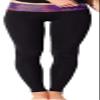 Sister Amy Women's Fitness High Waist Yoga Pants Printed Stretch Ankle Legging Purple-1 Medium view 1