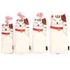 VGEBY Headcovers, Water PU Cartoon Cat Covers 4PCS #1#3#5 UT Kneepad view 1