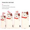 VGEBY Headcovers, Water PU Cartoon Cat Covers 4PCS #1#3#5 UT Kneepad view 3
