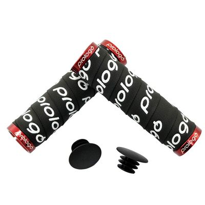 Prologo Chameleon Lock-on Innovative Grips, Black/White, PR2219-N