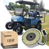 10L0L Upgraded Golf Cart Motor Brake for EZGO RXV (2008-2019) 48V Electric & Lithium Golf Carts - Replaces OEM Part #617766 & 610065 with Rapid Braking view 2