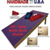 Handmade Premium Wooden Cornhole Board Set - Wood Grain Series - Handmade in USA, Regulation Size 2'x4', Made of Baltic Birch | Includes 8 Cornhole Bags (Style #1156) view 2