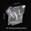 10L Collapsible Water Container,Water Storage Containers Folding Water Bag Bpa Free for Outdoor Camping Hiking view 4