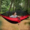 Camping/ Garden Hammock with Mosquito Net Outdoor Furniture 1-2 Person Portable Hanging Bed Strength Parachute Fabric Hanging Bed Hunting Sleeping Swing view 3