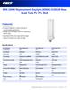 Feit Electric CFL Quad Tube Light Bulb, 300W Equivalent, E26 Base with Mogul Base Adapter, 65-Watt CFL Light Bulb for Residential & Commercial Use, 6500K Daylight, 10,000-Hour Lifespan, PLF65/65/G2 view 2