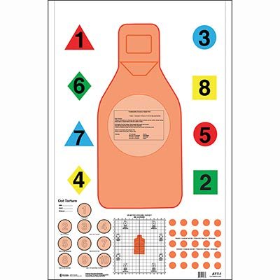 100 Pcs, 24.5" x 40" Fletc Advanced Training Target