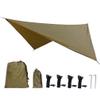 Portable Camping Hammock with Mosquito Net Rain Fly Tarp, Hammock Canopy Nylon Hammocks Single & Double Hammock Hiking Patio Furniture view 2
