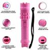 FIGHTSENSE (12 Pc) Wholesale Heavy Duty Flashlight Stun Gun - High Voltage Police Grade Strength - Rechargeable Batteries - Bright LED Flashlight with Three Modes (Pink X12) view 2