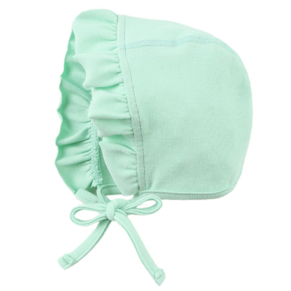 Bamery Lovely Baby Girl Hospital Hat Soft Cotton Newborn Beanie Winter Baby Hats for Infant Girls (Fruit Green)