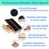 Slant Board for Calf Stretching Wooden Calf Stretcher Incline Board Adjustable Calf Stretch Board for Squats Knees Ankle view 4