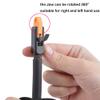 ZSHJGJR Archery Bow Release Aid Compound Bow Release Children Release Thumb Trigger Caliper Wrist Release Nylon Strap Quick Release for Youth Practice Training (Orange) view 4