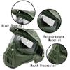 Tactical Mask Airsoft Masks, for Airsoft BB Hunting, CS Game Full Face Tactical Gear, Impact Resistant with Goggles, Motocross Skiing Outdoor Activities view 4