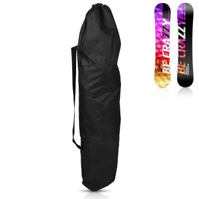 Cyrank Skateboard Backpack, Foldable Skate Board Carry Bag Waterproof Skateboard Bag Backpack Portable Longboard Handy Storage Organizer Longboard Bag