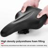 Bike Saddle, Shockproof Curved Bike Seat Cycling Equipment for Mountain Bikes view 3