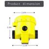 Yongkist Safety Mining Light Headlamp Explosion Proof Coal Miner Headlight Mining Light Waterproof Coon Hunting Lights Rechargeable Coal Work Light for Hard hat (Yellow) view 4