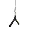 HOG LEGS Pork Chop Slim 1-1/4" Bar for Triceps - 'Live Action' Triceps Workout Bar - Tricep Attachment Unleashes Muscle - Be a Tricep Bar Rock Star - Extreme Duty Tricep Press Down Bar view 3