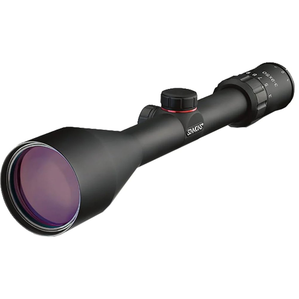 Simmons 8 Point 4-12x40 Black Riflescope with Truplex Reticle and Rings Included S8P41240