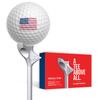 FLIGHTPATH Premium Golf Tees - Durable Plastic Golf Tees Designed to Enhance Golf Shot Distance & Precision - Robotically Tested to Reduce Ball Spin - USGA Approved Golf Equipment - (Pack of 8, 2.75) view 1