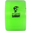 Atom Skates Poison Savant Skate Wheels Green 1 Pack - 4 Wheels / 59mm x 38mm view 4