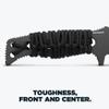 Benchmade - Fixed Adamas Tactical Knife, Drop-Point Blade with Black Paracord Handle (375BK-1) view 4